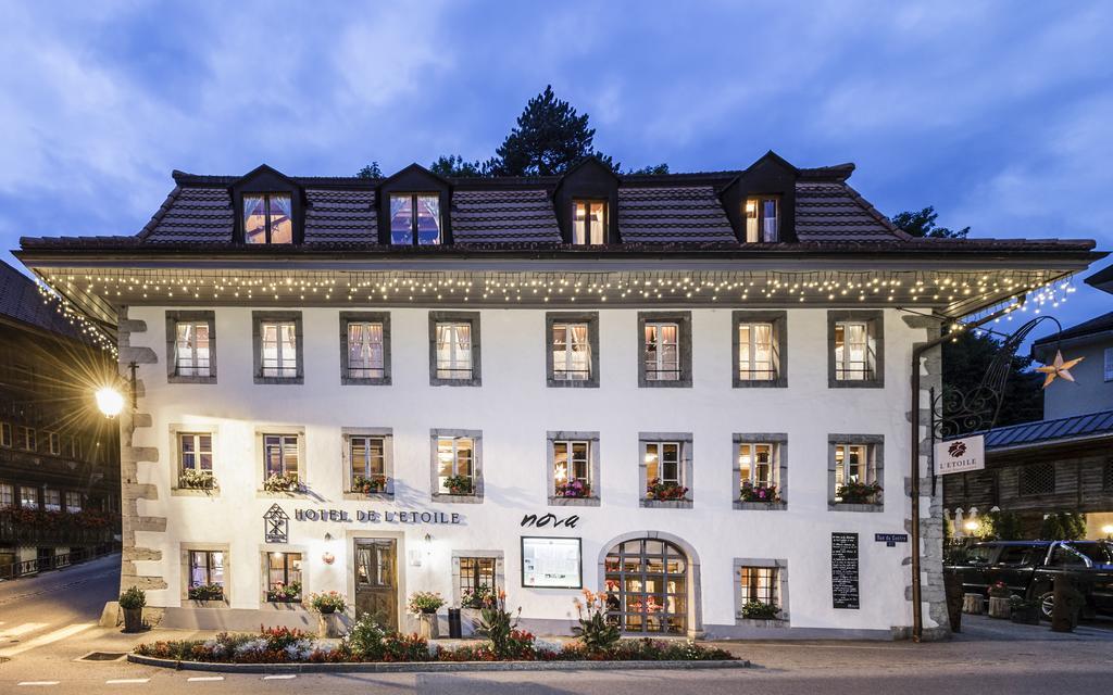 Romantik Hotel L'Etoile Charmey Exteriör bild