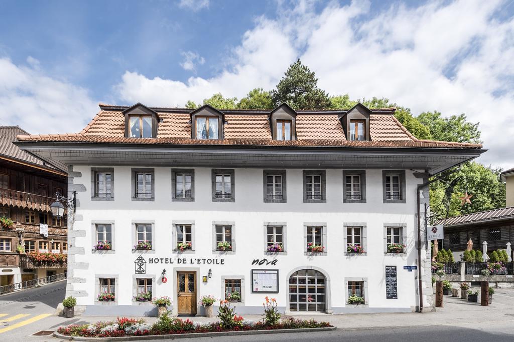 Romantik Hotel L'Etoile Charmey Exteriör bild